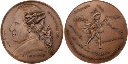World Coins - France, Medal, Beaumarchais, 1969, MDP, Bronze, Hélène Guastalla,