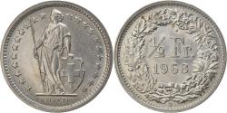 World Coins - Coin, Switzerland, 1/2 Franc, 1968, Bern, , Copper-nickel, KM:23a.1