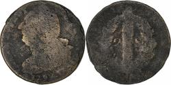 World Coins - France, Louis XVI, 2 sols François, 1793, Lille, Métal de cloche,