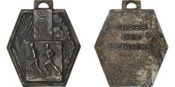 World Coins - France, Medal, USEP, Cross des Ecoliers, Silvered Metal,