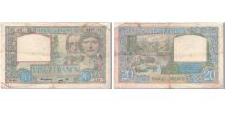 World Coins - France, 20 Francs, Science et Travail, 1940-06-06, VF(20-25), Fayette:12.3