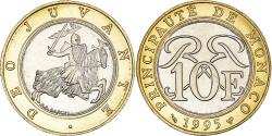 World Coins - Coin, Monaco, Rainier III, 10 Francs, 1995, , Bi-Metallic, KM:163