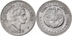 World Coins - Colombia, 20 Centavos, 1963, Copper-nickel, , KM:215.2