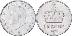 World Coins - Norway, Olav V, Krone, 1978, Copper-nickel, , KM:419