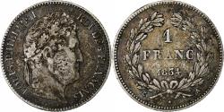 World Coins - France, Franc, Louis-Philippe, 1834, Paris, Silver, , KM:748.1