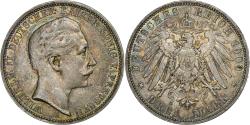 World Coins - Kingdom of Prussia, Wilhelm II, 3 Mark, 1909, Berlin, Silver, , KM:527