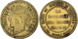 World Coins - France, Token, Commerce, La Paysanne des Vosges, Brass,