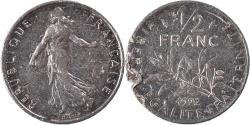 World Coins - Coin, France, 1/2 Franc, 1992