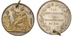 World Coins - Belgium, Medal, Léopold Ier, 25ème Anniversaire de l'Inauguration du Roi