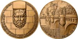 World Coins - France, Medal, Pont Neuf, 1978, Bronze, Turin,