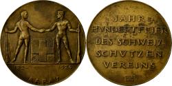 World Coins - Switzerland, Medal, Jahr Hundertfeier des Schweiz. Schützenvereins, Aarau