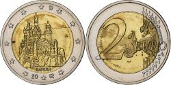 World Coins - Germany, 2 Euro, Bayern, 2012, Berlin, Bi-Metallic,
