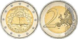 World Coins - France, 2 Euro, 2007, Paris, TRAITÉ DE ROME 50 ANS, , Bi-Metallic