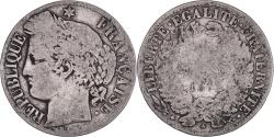 World Coins - Coin, France, Cérès, Franc, 1872, Paris, , Silver, KM:822.1