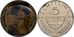 World Coins - Austria, Token, Gustave Klimt - Judith et Holopherne, Copper-nickel,