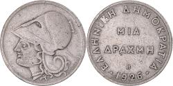 World Coins - Coin, Greece, Drachma, 1926, Vienne, , Copper-nickel, KM:69