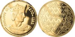 World Coins - France, Medal, Les Rois de France, Philippe III, History, , Vermeil