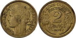 World Coins - France, 2 Francs, Morlon, 1939, Paris, Aluminum-Bronze, , KM:886