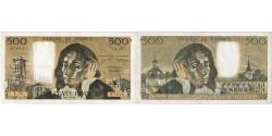 World Coins - France, 500 Francs, Pascal, 1972, V.29, EF(40-45), Fayette:71.8, KM:156b