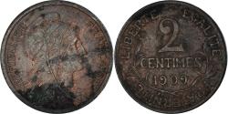 World Coins - Coin, France, 2 Centimes, 1909