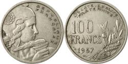 World Coins - Coin, France, Cochet, 100 Francs, 1957, Beaumont - Le Roger,