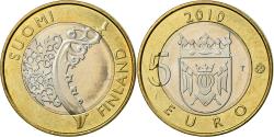 World Coins - Finland, 5 Euro, 2010, , Bi-Metallic, KM:158