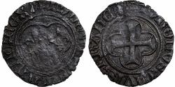 World Coins - France, Louis XII, Denier Tournois, 1498-1514, Châlons-sur-Marne, Billon
