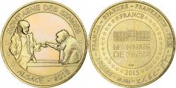 World Coins - France, Token, Touristic token, Kintzheim -  Montagne des Singes n°10, 2015
