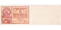 World Coins - Hungary, 1919-06-10, 5 KORO, UNC(63)