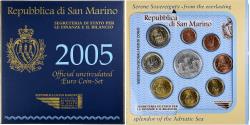 World Coins - San Marino, Set 1 ct. - 5 Euro, FDC, 2005, Rome,