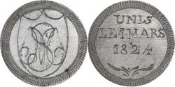 World Coins - France, Denier à épouser, 1824, Coll. Térisse, , Silver, Terisse:D120