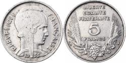 World Coins - France, 5 Francs, Bazor, 1933, Paris, Nickel,