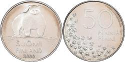 World Coins - Finland, 50 Penniä, 2000, Vantaa, Proof, Copper-nickel, , KM:66