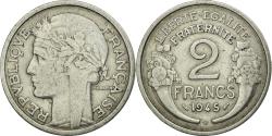 World Coins - Coin, France, Morlon, 2 Francs, 1945, Castelsarrasin, , Aluminum