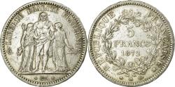 World Coins - Coin, France, Hercule, 5 Francs, 1872, Paris, , Silver, Gadoury:745a