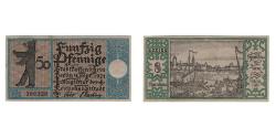 World Coins - Banknote, Germany, Berlin Stadt, 50 Pfennig, Bateaux, 1921, 1921-09-09
