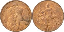 World Coins - Coin, France, Dupuis, 5 Centimes, 1907, , Bronze, KM:842, Gadoury:165