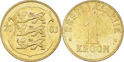 World Coins - Coin, Estonia, Kroon, 2003