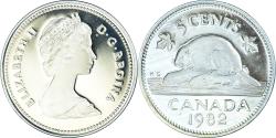 World Coins - Coin, Canada, Elizabeth II, 5 Cents, 1982, Royal Canadian Mint, Ottawa, BE