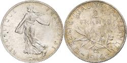 World Coins - Coin, France, Semeuse, 2 Francs, 1914, Castelsarrasin, , Silver