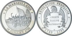 World Coins - France, Medal, Révolution Française, La Marseillaise, , Copper-nickel