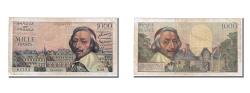 World Coins - Banknote, France, 1000 Francs, 1 000 F 1953-1957 ''Richelieu'', 1954
