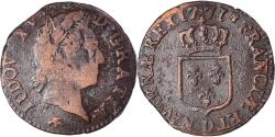 World Coins - Coin, France, Louis XV, Demi sol à la vieille tête, 1/2 Sol, 1771, Lyon