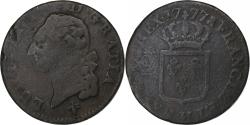 World Coins - France, Louis XVI, Sol, 1777, La Rochelle, Copper, , Gadoury:350