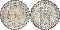 World Coins - Netherlands, Wilhelmina I, Gulden, 1940, Silver, , KM:161.1
