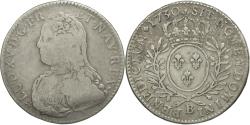 World Coins - Coin, France, Louis XV, 1/2 Écu aux branches d'olivier, 1/2 ECU, 44 Sols, 1730