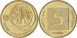 World Coins - Coin, Israel, 5 Agorot, 1988