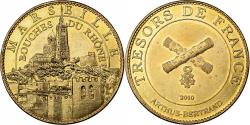 World Coins - France, Token, Marseille - ville, 2010, Copper-nickel Aluminium, Arthus
