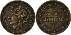 World Coins - France, Token, Publicité, Produit Jurillac, Pontorson, n.d., Brass,