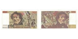 World Coins - France, 100 Francs, Delacroix, 1980, D.25, UNC(60-62), Fayette:69.04a, KM:154b